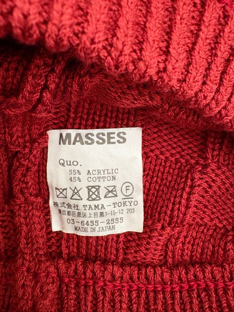 最終値下げ! MASSES TAM CHECKER チェッカー RED