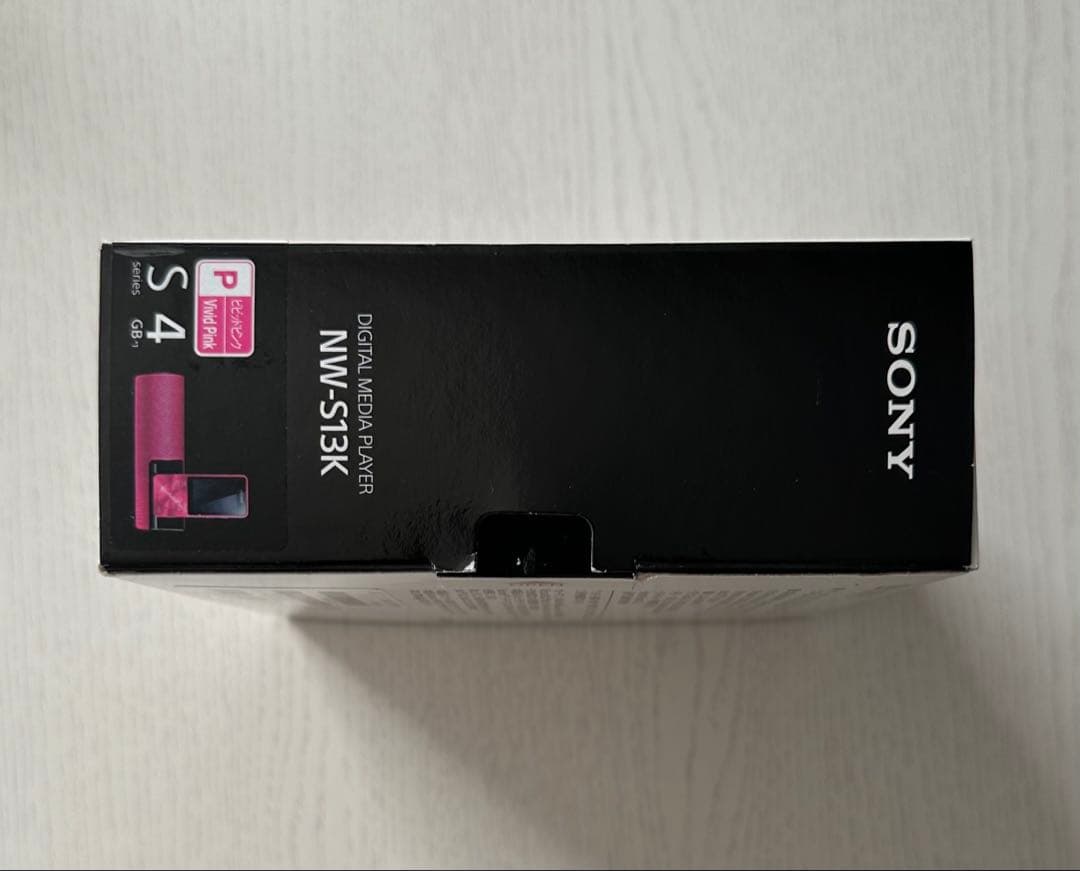 SONY ウォークマン　NW-S13 4GB ビビッドピンク