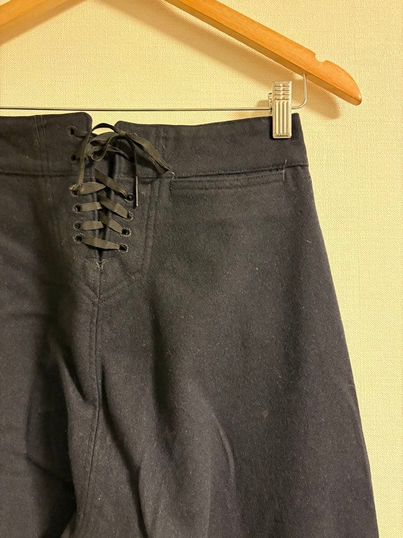 60s us navy ウールセーラーパンツ 29R 米軍実物 ヴィンテージ