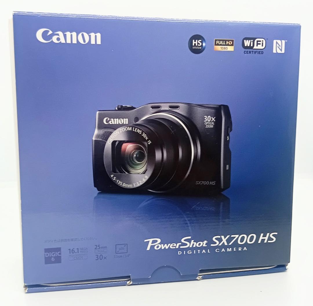 Canon PowerShot SX700 HS 16.1MP 30x 箱付き