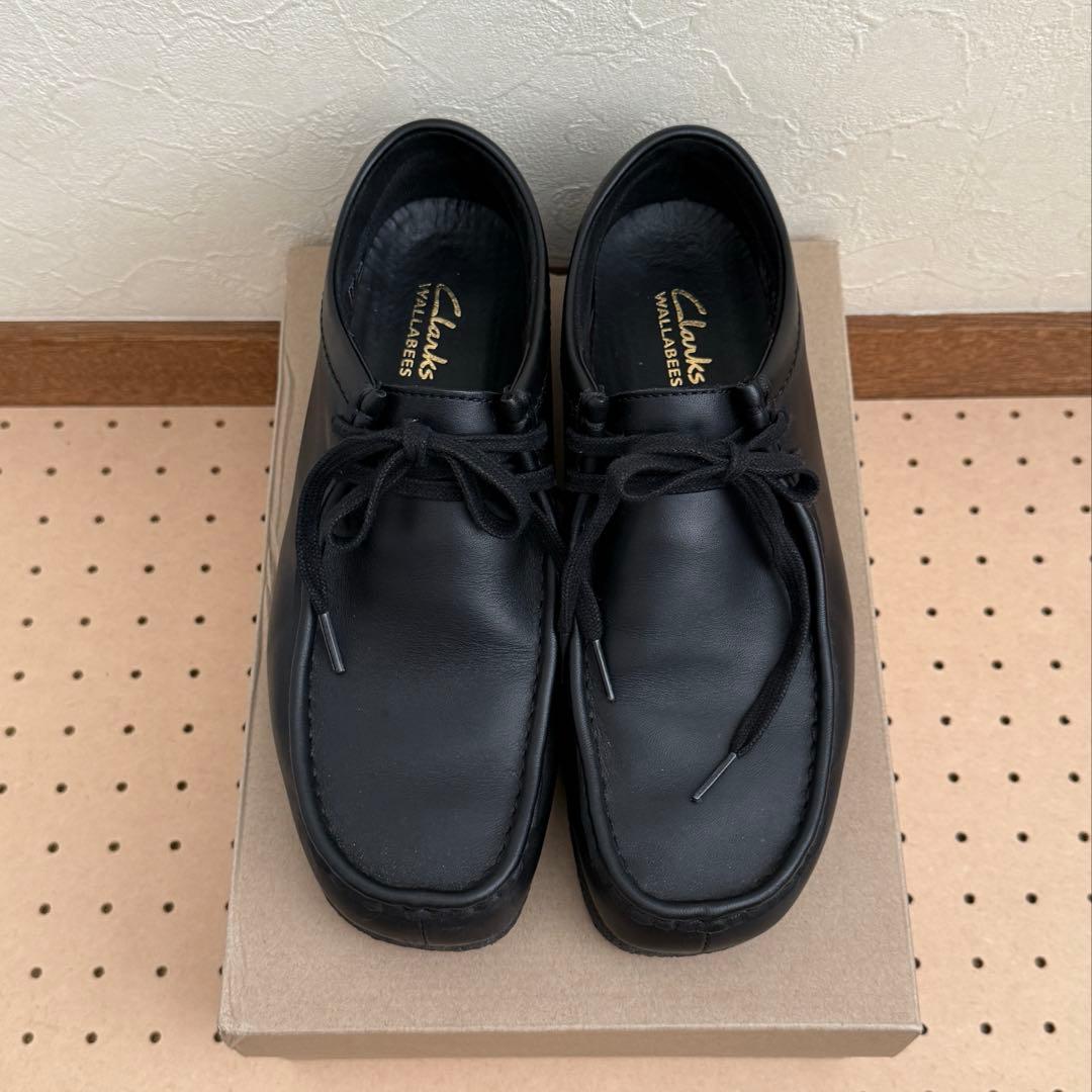 Clarks ワラビー　レザー　25.5cm