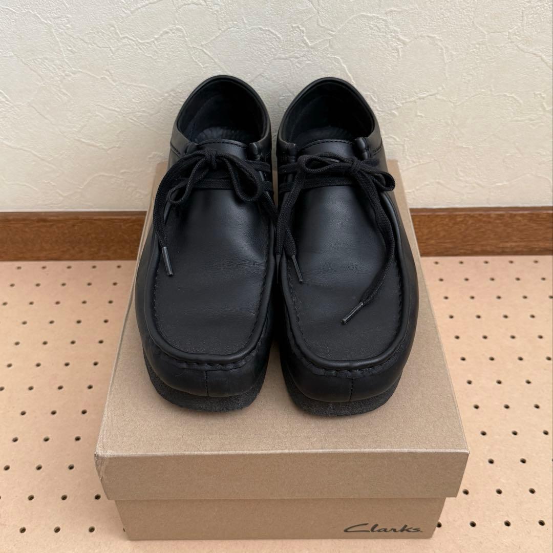 Clarks ワラビー　レザー　25.5cm