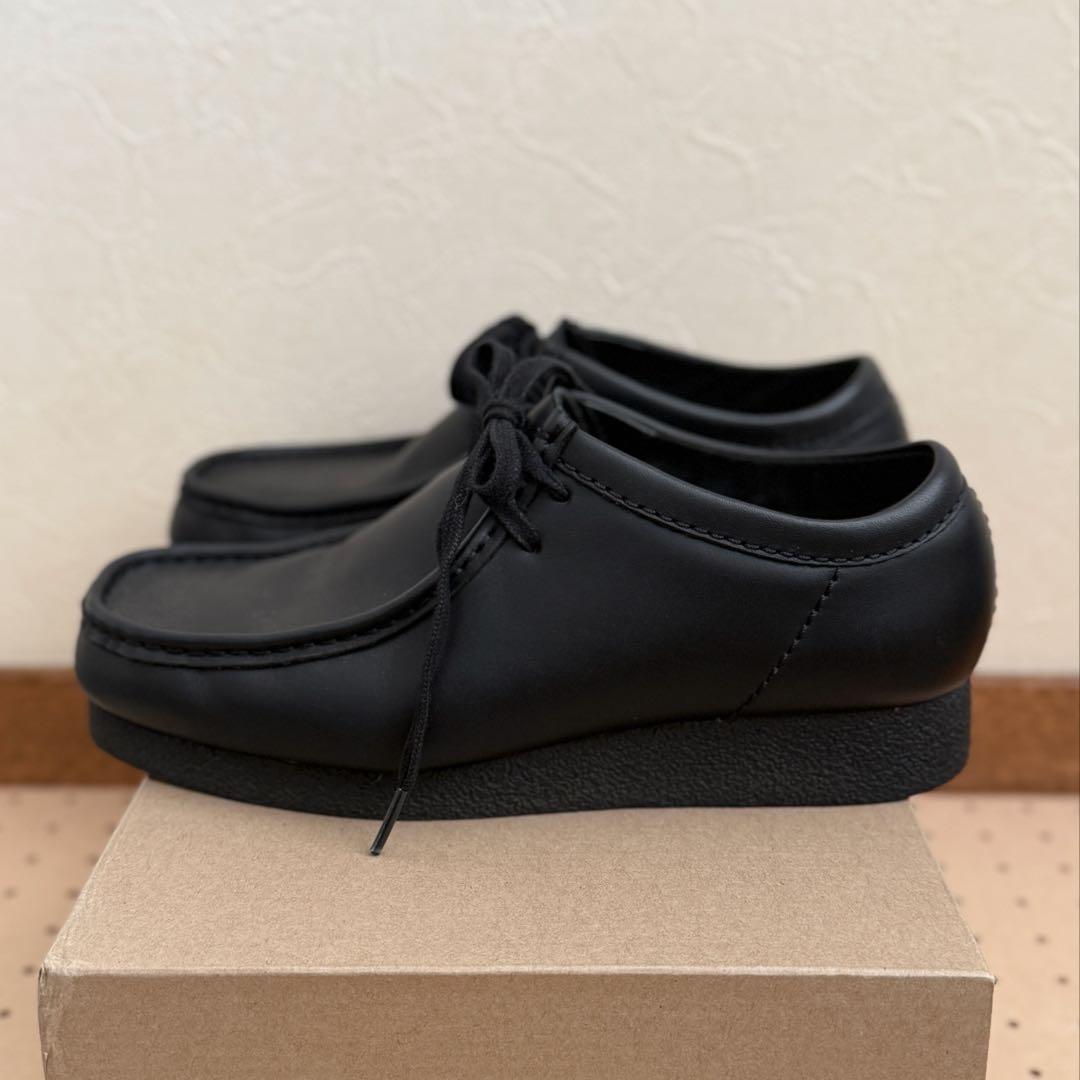 Clarks ワラビー　レザー　25.5cm