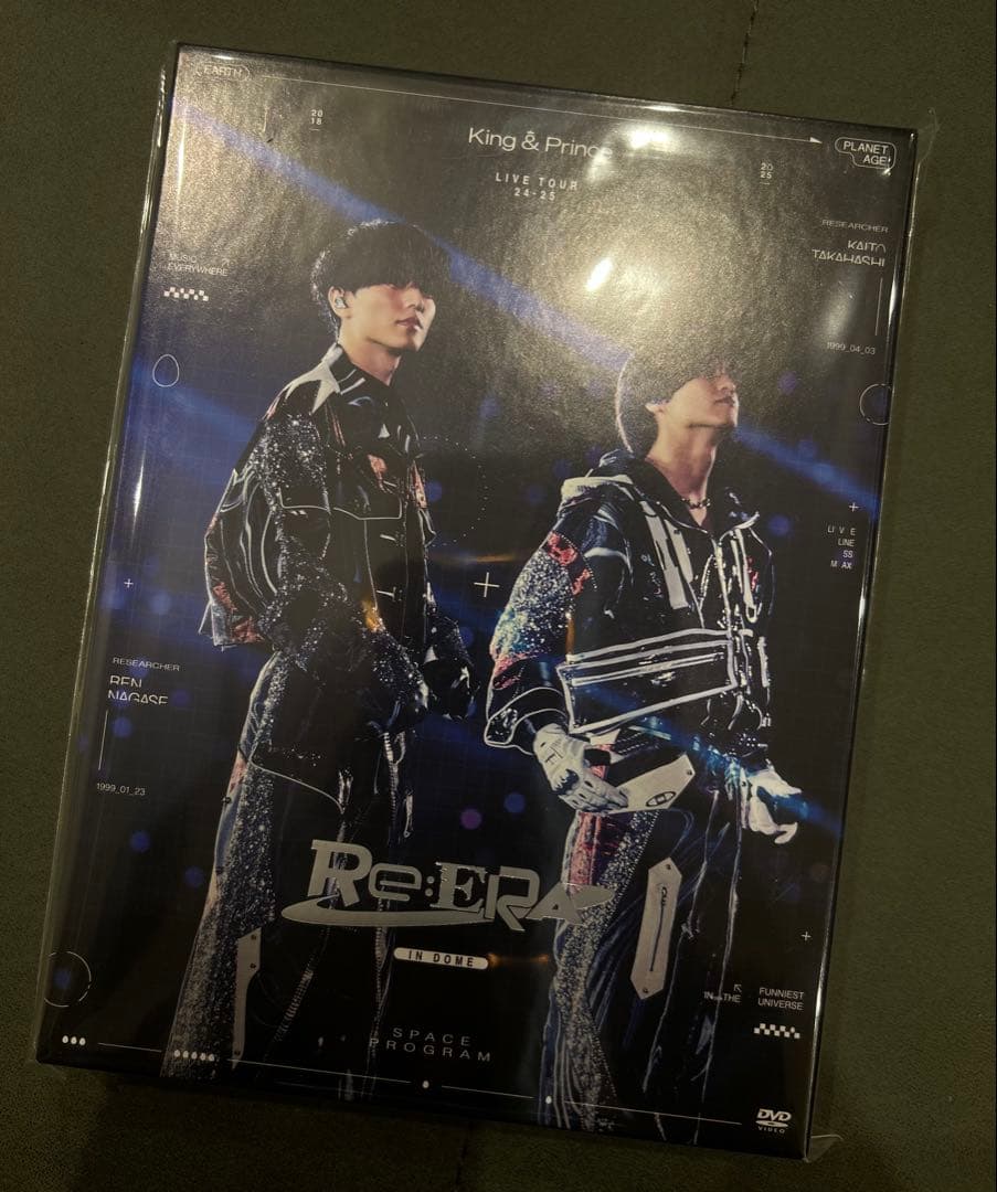 King & Prince LIVE TOUR~Re:ERA~DVD特典付き