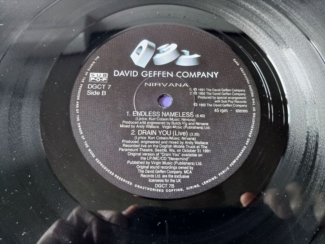 toty Nirvana ニルヴァーナ LPレコード 2枚