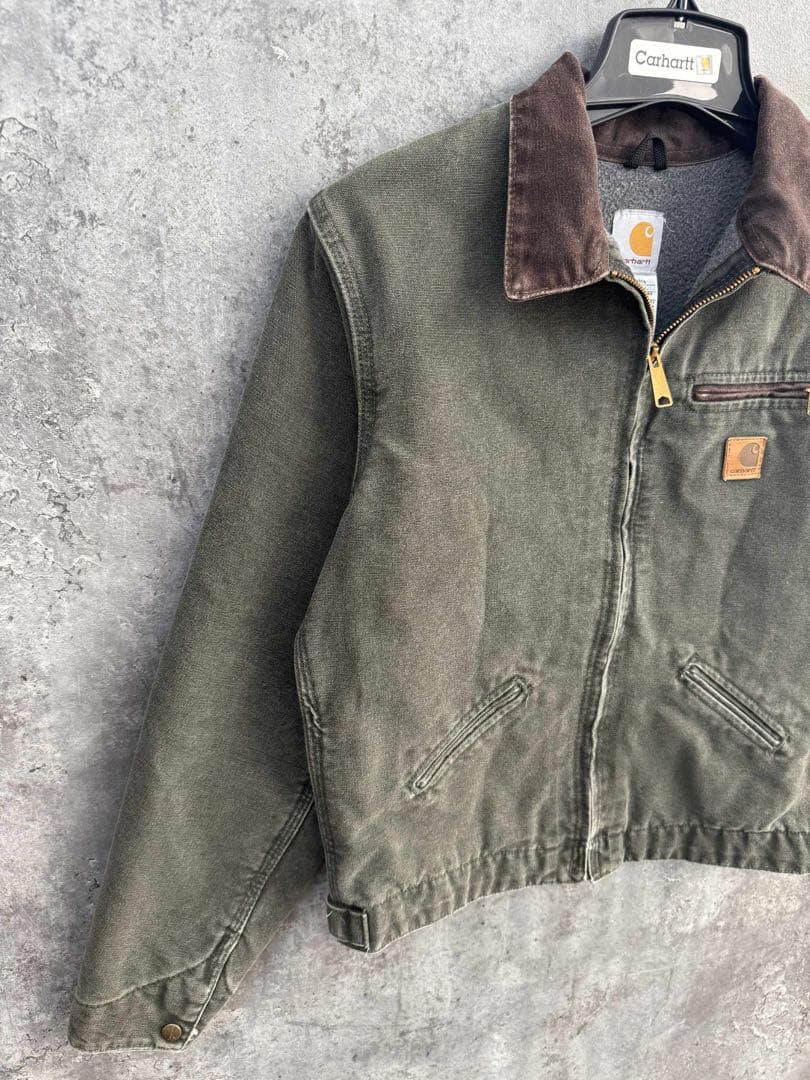ホ*ン様 Carhartt デトロイトジャケット　YYJ97 MOS