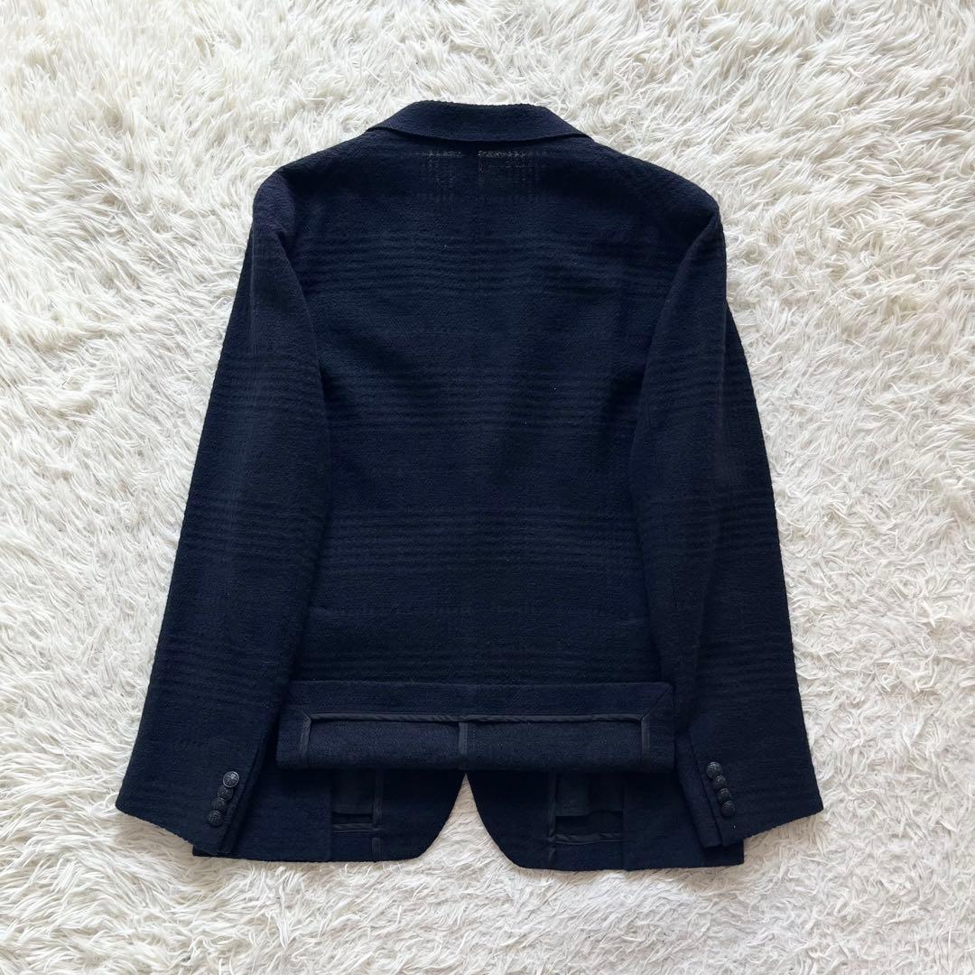 <美品>TAGLIATORE darwin ネイビー ウール ジャケット 50