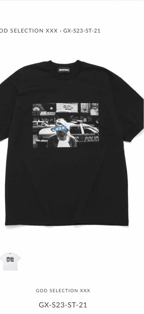 GOD SELECTION XXX ゴッドセレクション Tシャツ XL