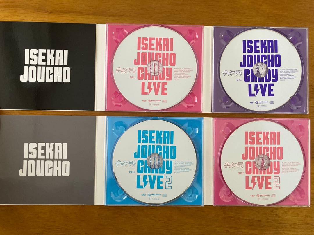 ヰ世界情緒 ISEKAIJOUCHOU CANDY LIVE 1,2セット