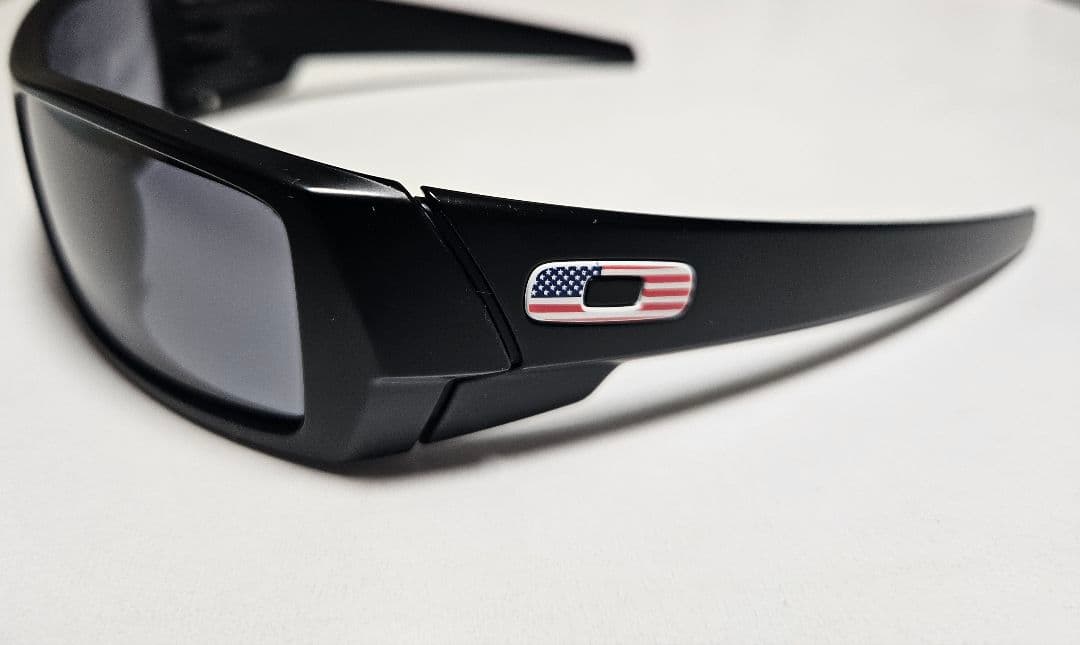 OAKLEY SI GASCAN マットブラック サングラス アメリカ国旗 美品