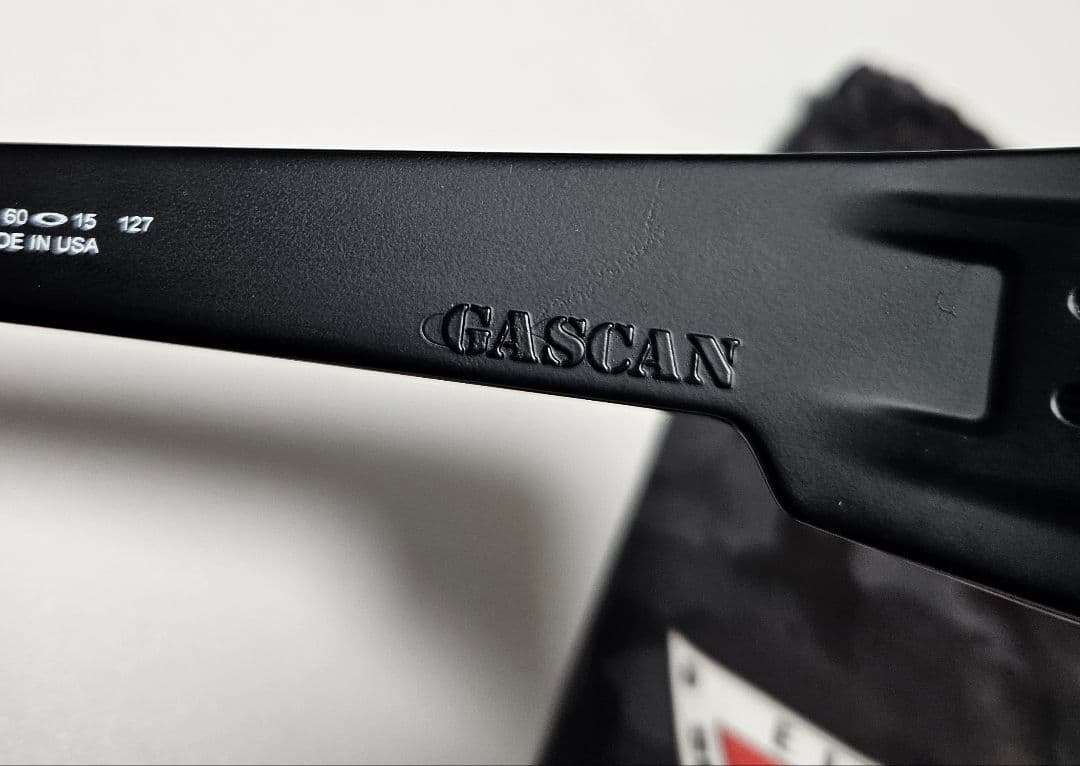 OAKLEY SI GASCAN マットブラック サングラス アメリカ国旗 美品