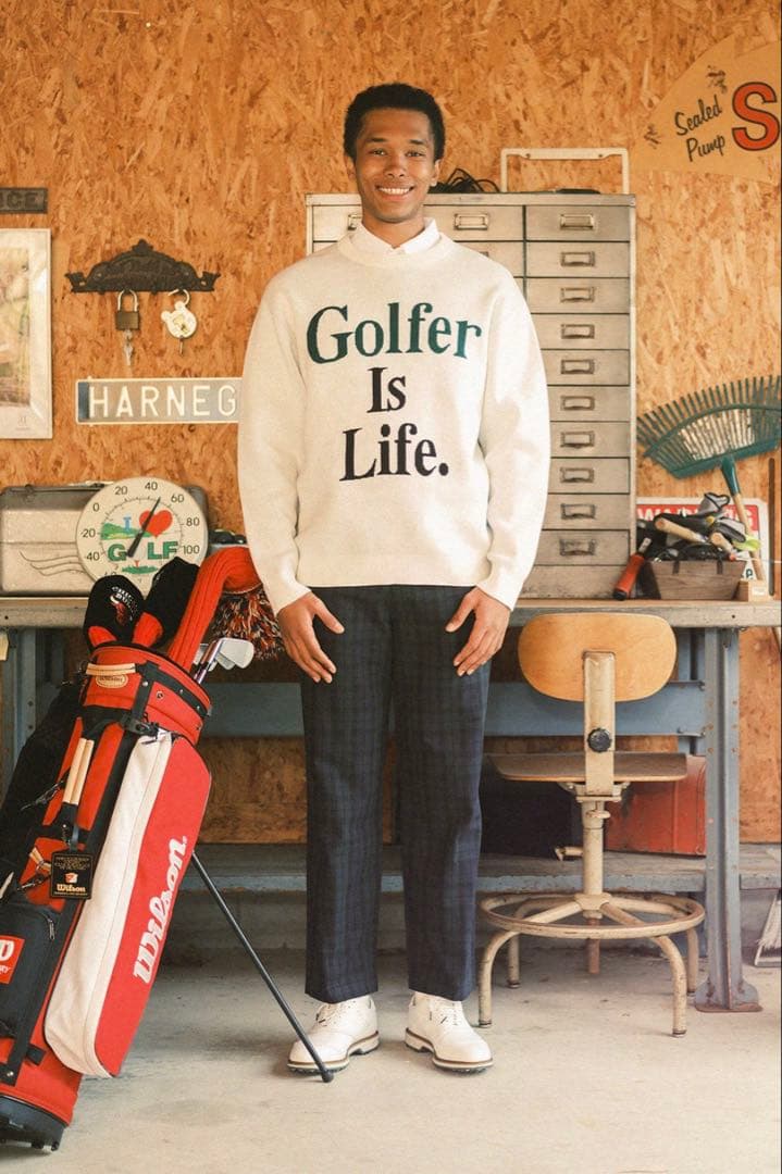 値下げNEW VINTAGE GOLF セーター