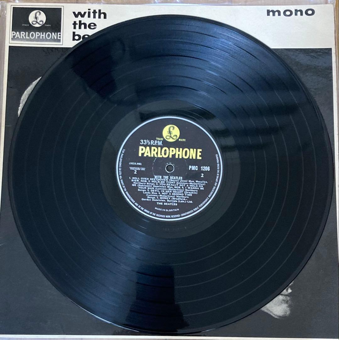 稀少UKオリジナル1NラウドWith The Beatlesビートルズレコード