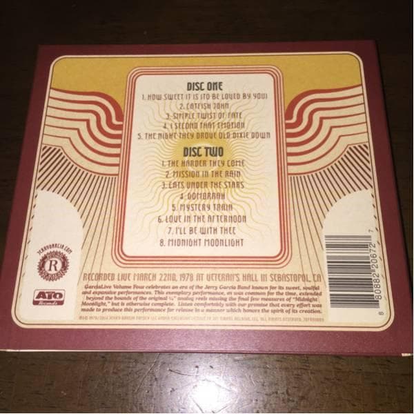 洋楽 JERRY GARCIA BAND LIVE VOL.4/ 1978
