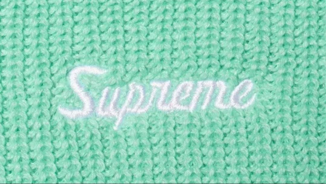 帽子 Supreme Loose Gauge Beanie \"Mint\"