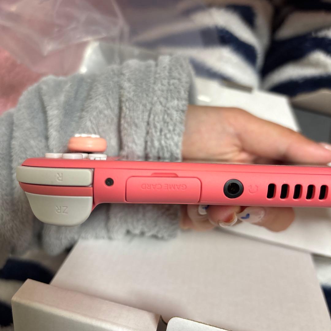 【美品】Switch lite コーラル