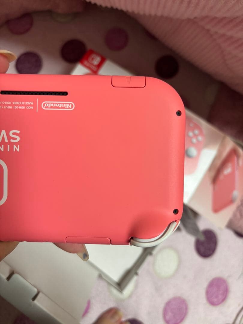 【美品】Switch lite コーラル