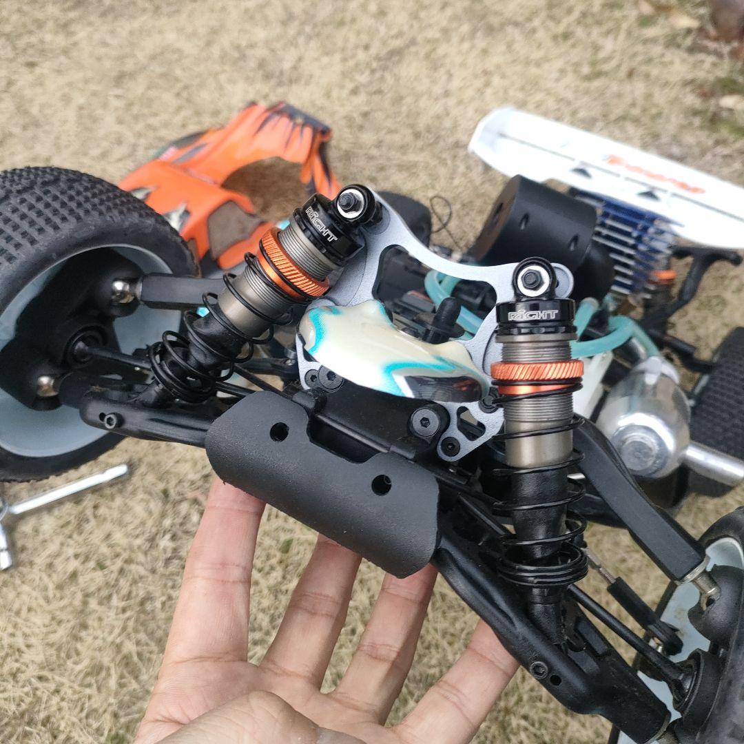 【エンジン始動OK】海外メーカー製1/8エンジンバギー プロポ付きフルセット