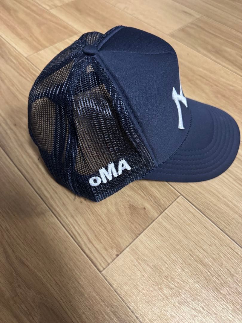 oMA メッシュキャップ NYロゴ