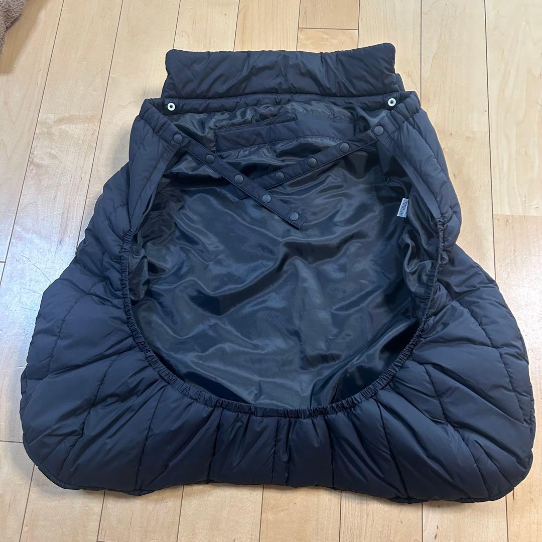 【試着のみ】THE NORTH FACE ベビーシェルブランケット　ブラック