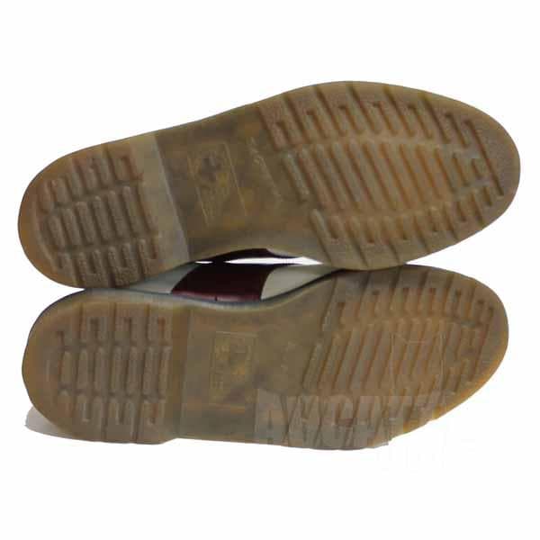 Dr.Martens サドルシューズ 5ホール UK8 白×茶 071K16
