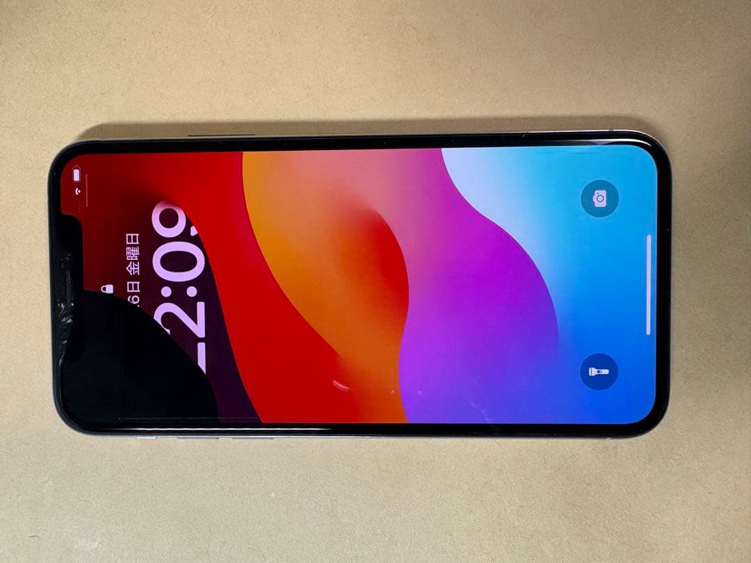 SIMフリーバッテリー80% iPhone Xs 64GBシルバー
