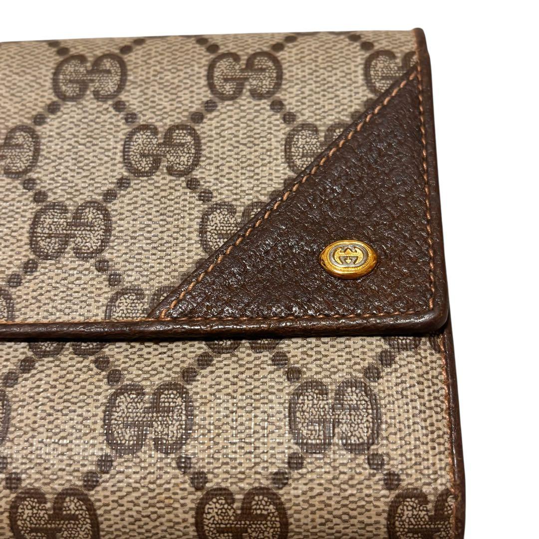 Gucci GGキャンバス 三つ折り財布