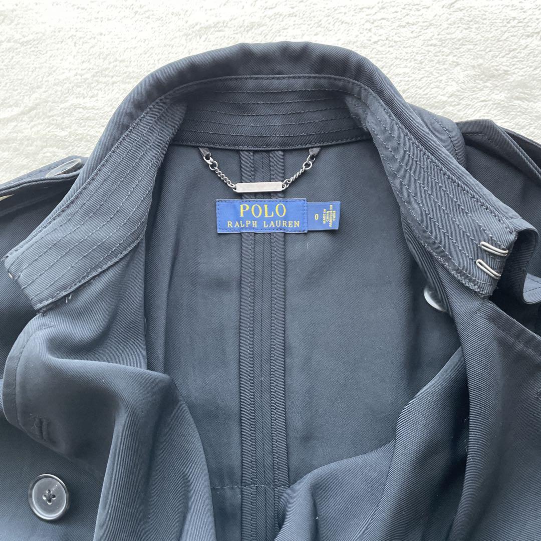 POLO RALPH LAUREN トレンチコート ブラック S サイズ0