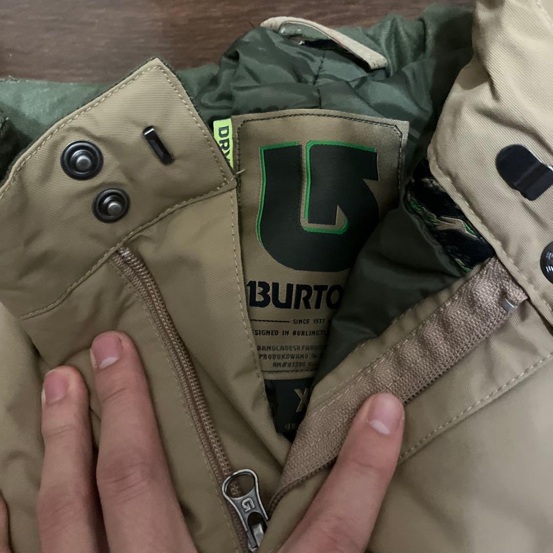 BURTON バートン　スノーボードパンツ　キッズXL ベージュ