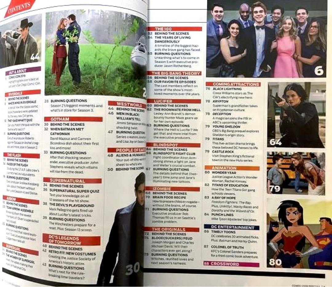 洋雑誌TV GUIDE COMIC-CON SPECIAL 2017 全4種