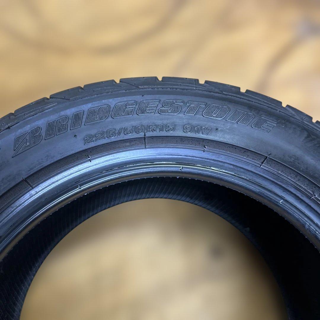 ブリヂストン 225/50R15 夏用タイヤ 2018年 4本(2-102)