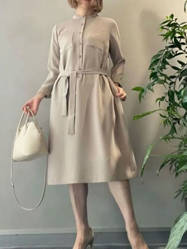 タグ付き未使用 ポールスチュアート ワンピース【ウォッシャブル】 ¥66,000