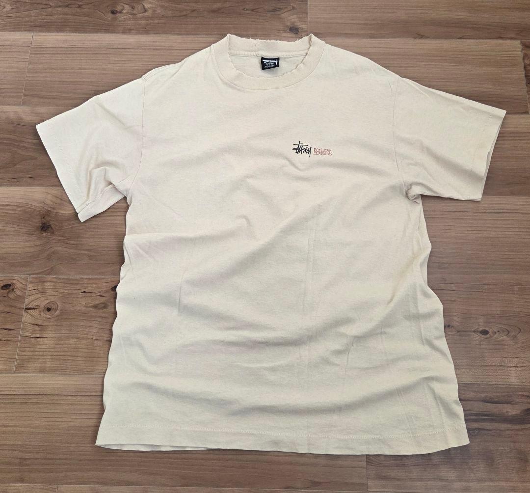 old stussy tシャツ オールドステューシー usa remixed