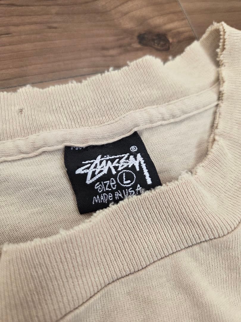 old stussy tシャツ オールドステューシー usa remixed