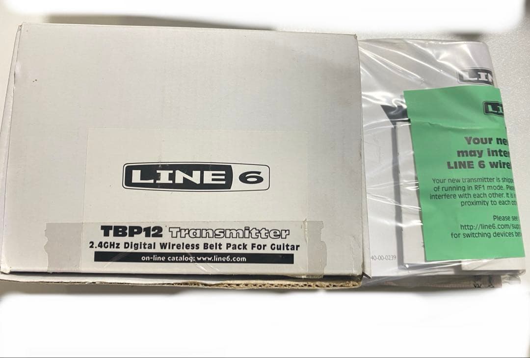 【箱付き】Line6 TBP12 ワイヤレス トランスミッター G50 送信機