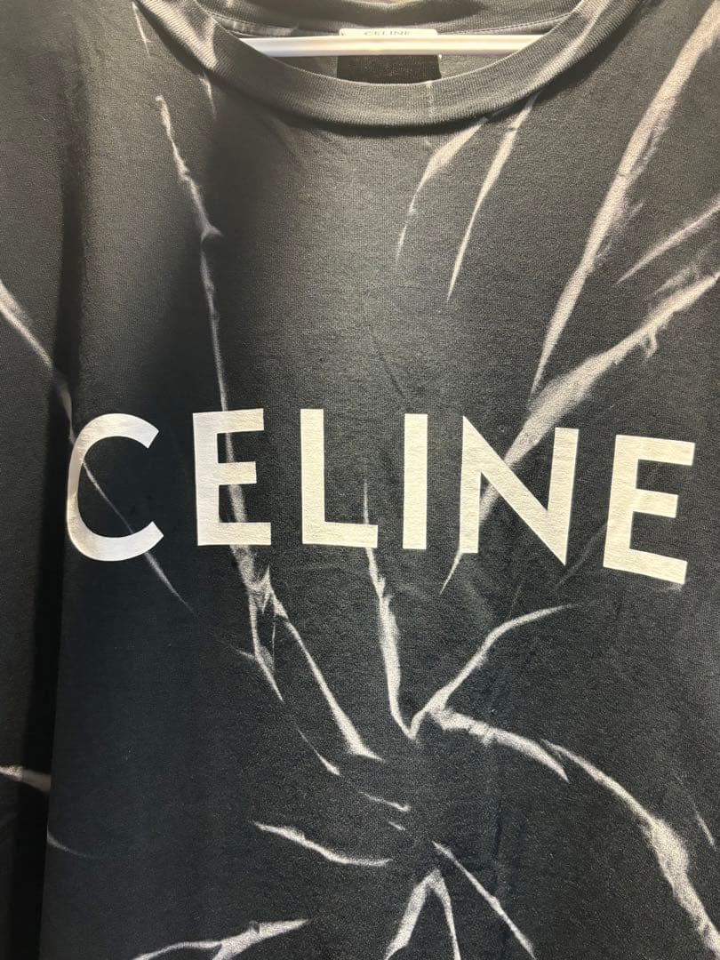 【美品】CELINE ロゴ　Tシャツ