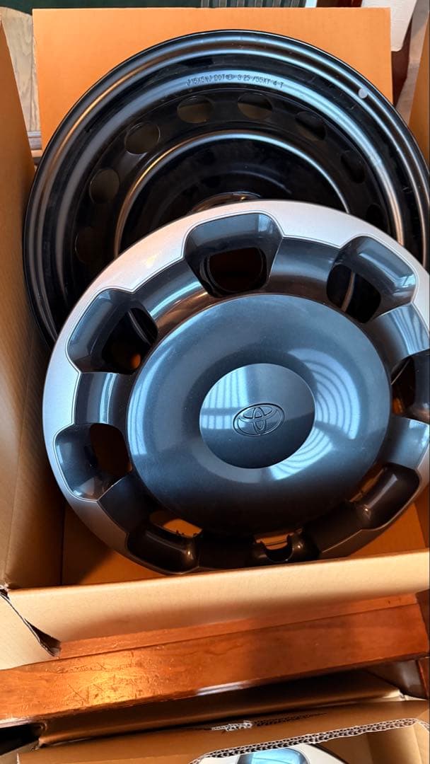 トヨタ シエンタ 純正ホイール 4個セットMXPL10 15インチ ①–③送料込