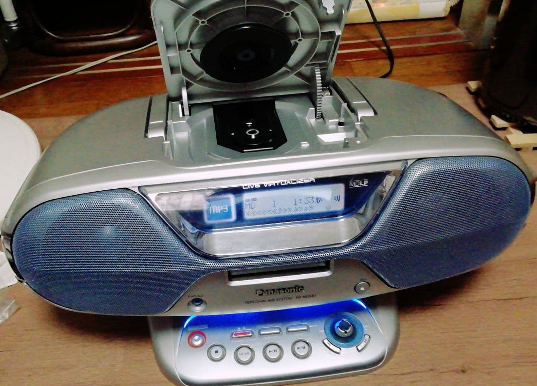 値下】Panasonic RX-MDX61 リモコン アンテナ 取説 動作確認済