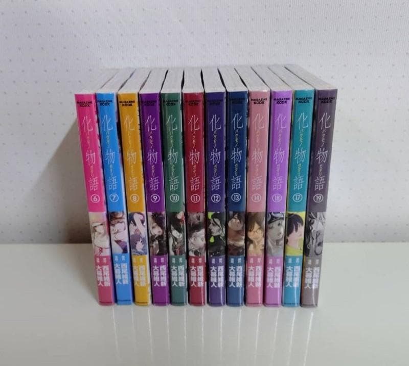 【全巻初版帯付き】化物語　新品未開封が多数！