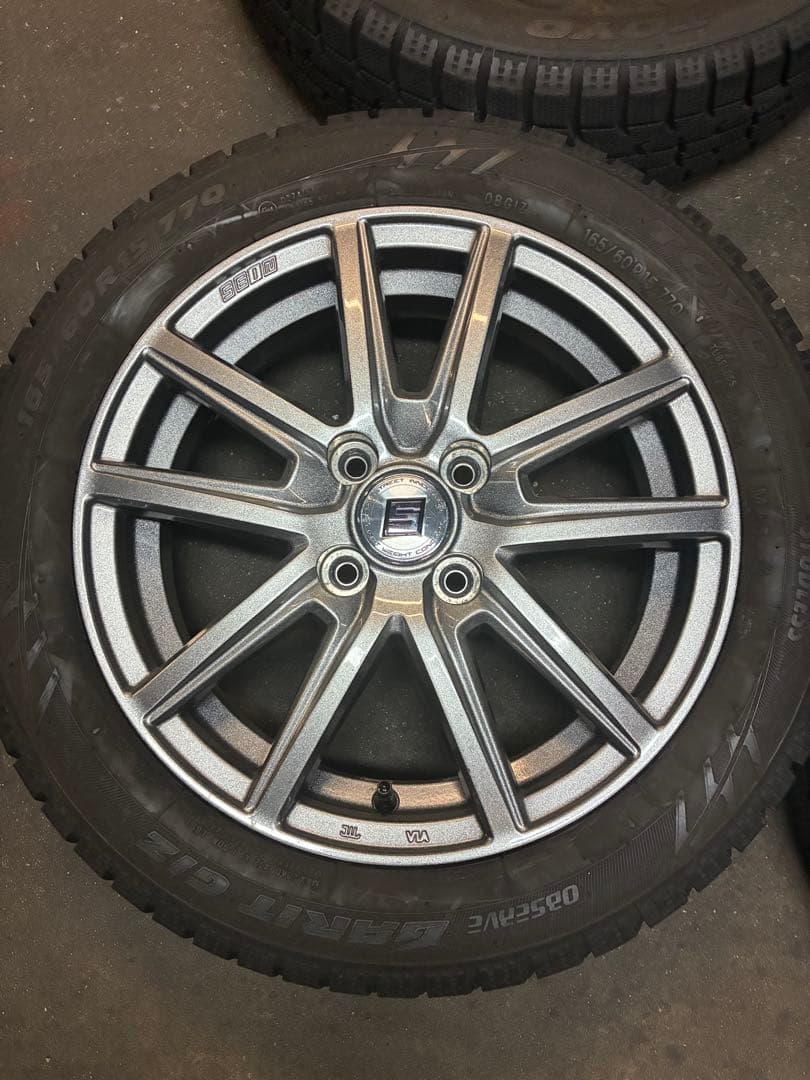 ハスラー用★165/60R15スタッドレスセット❗️