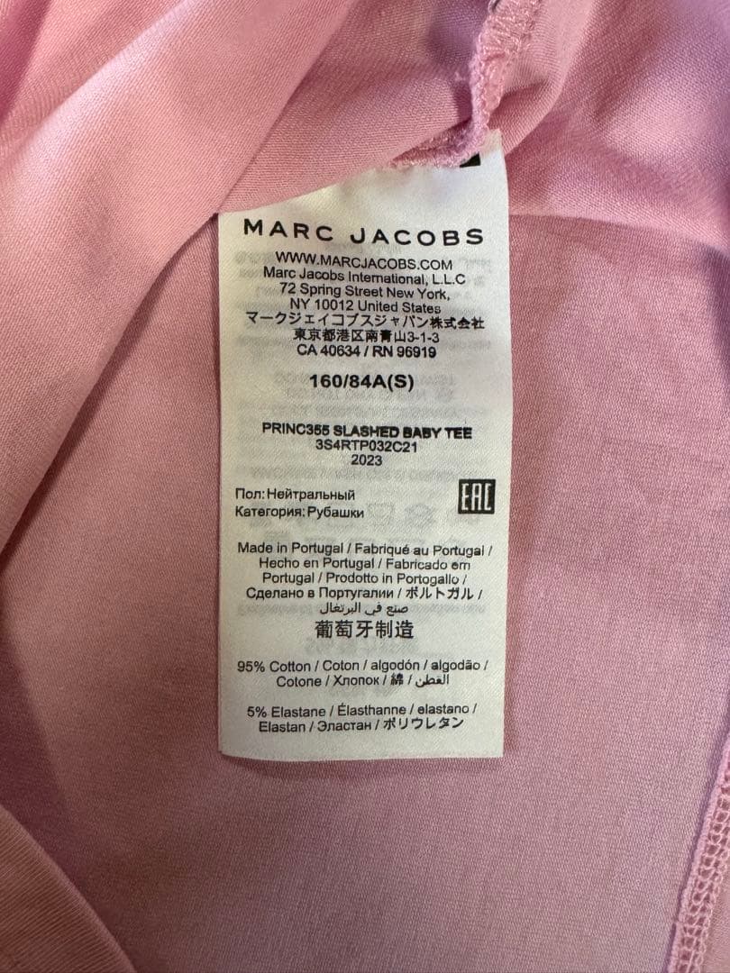 Heaven by Marc Jacobs ピンクTシャツ