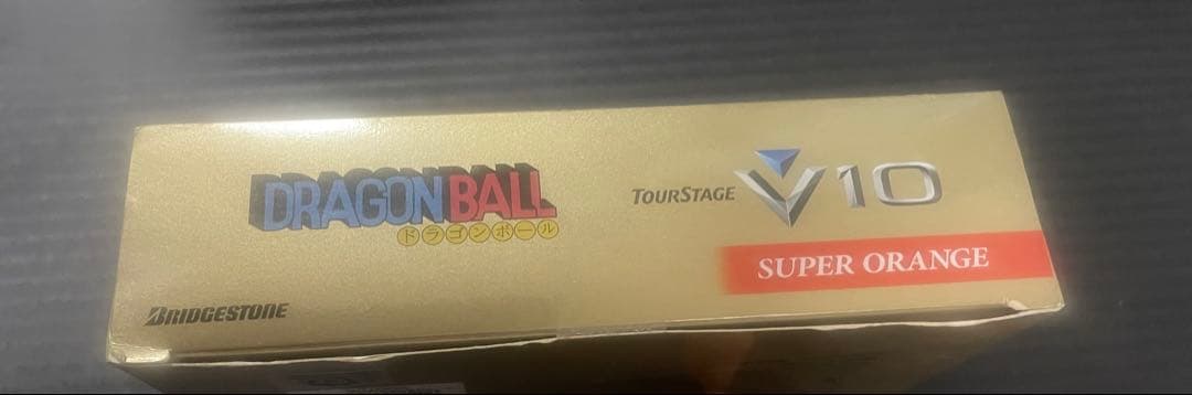 ドラゴンボールとワンピースゴルフボールのセット（TOUR STAGE V10）