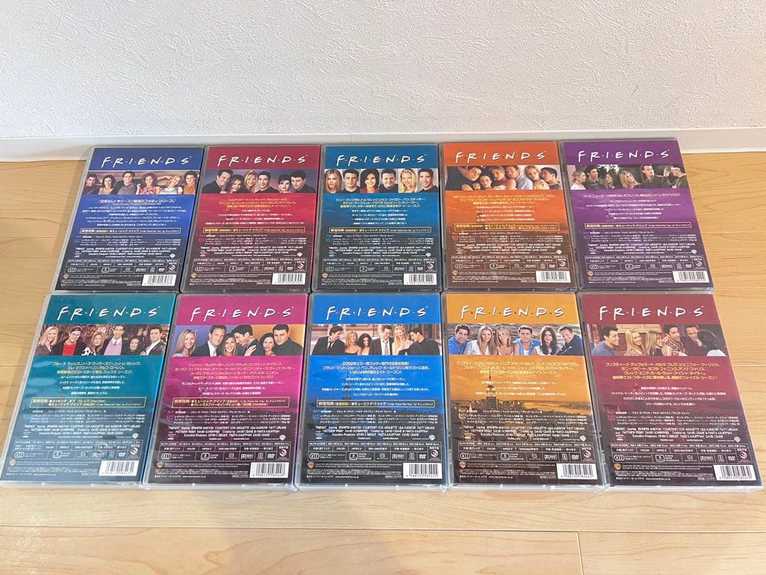 海外ドラマ　フレンズ DVD ボックスセット 全10巻
