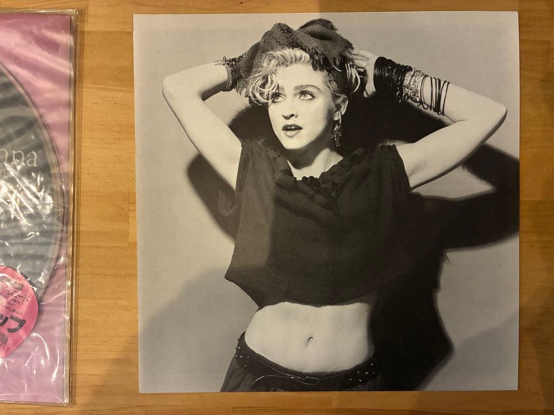 Madonna バーニングアップ ピクチャーレコード