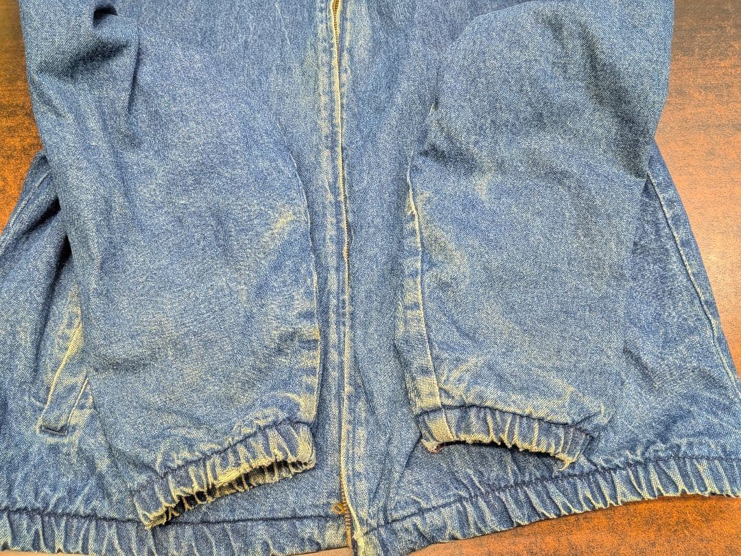 L.L.Bean デニムジャケット　裏地チェック　80s