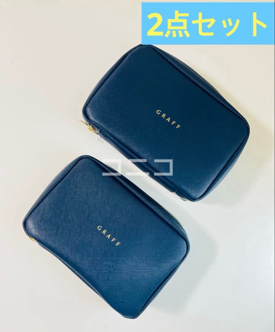 [未開封]KOREAN AIR 大韓航空 ビジネスクラス限定 GRAFFポーチ