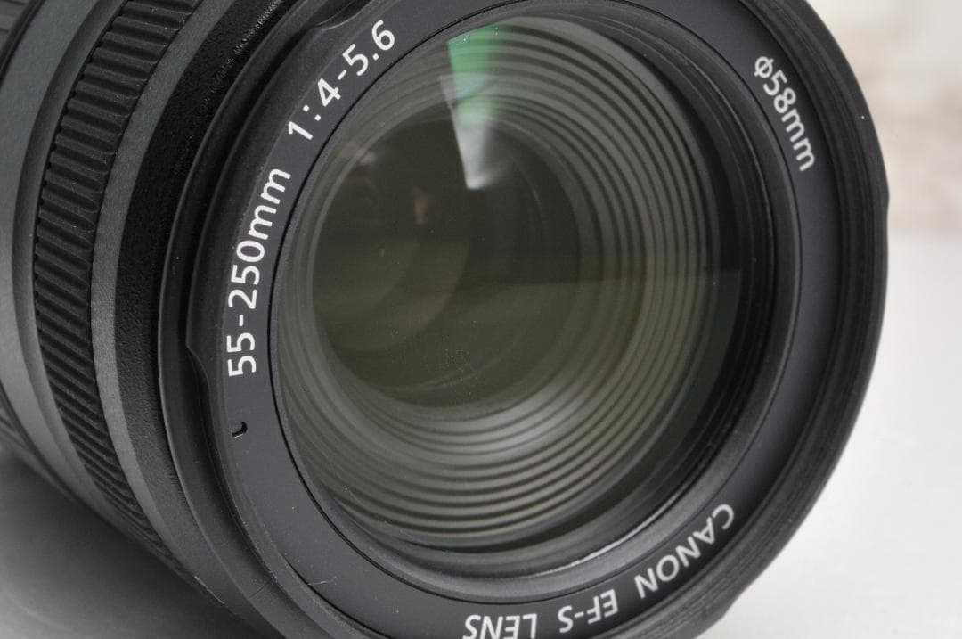 美品 Canon EF-S 55-250mm IS⭐️手ぶれ補正 望遠 キヤノン