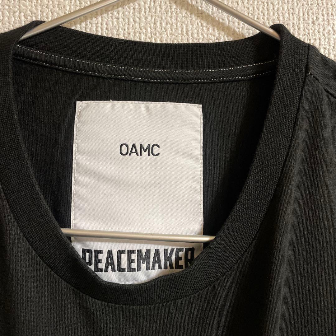 [新品]OAMC タイダイ染め Tシャツ TEE PEACEMAKER ブラック
