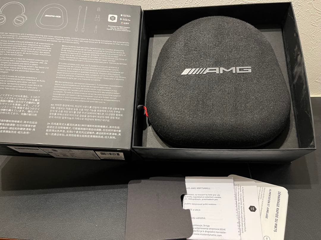 ほぼ未使用品 Master & Dynamic MW75 AMG