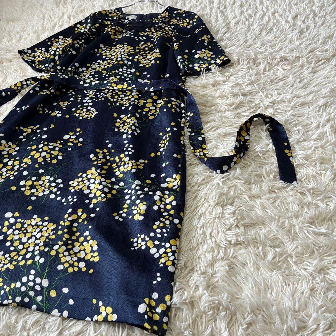 HOBBS LONDON ホッブスロンドン 花柄 ワンピース